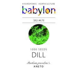 Semi per piante officinali in coltivazione idroponica