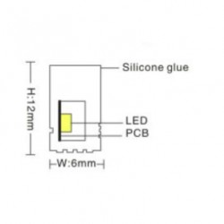 Neon LED flex 6mm PIATTO