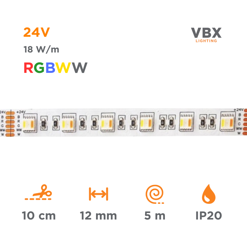 Striscia LED - VBX Classic - RGBWW