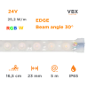 LED Strip- VBX Lama Luce - RGBW