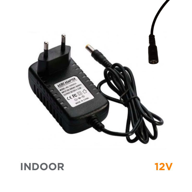 Alimentatore 12VDC, a spina