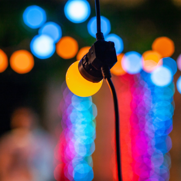 Twinkly Festoon, App-controlled LED Bulbs Light String