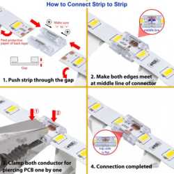 Connettore per Strip 8mm