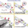 Connettore per Strip 8mm