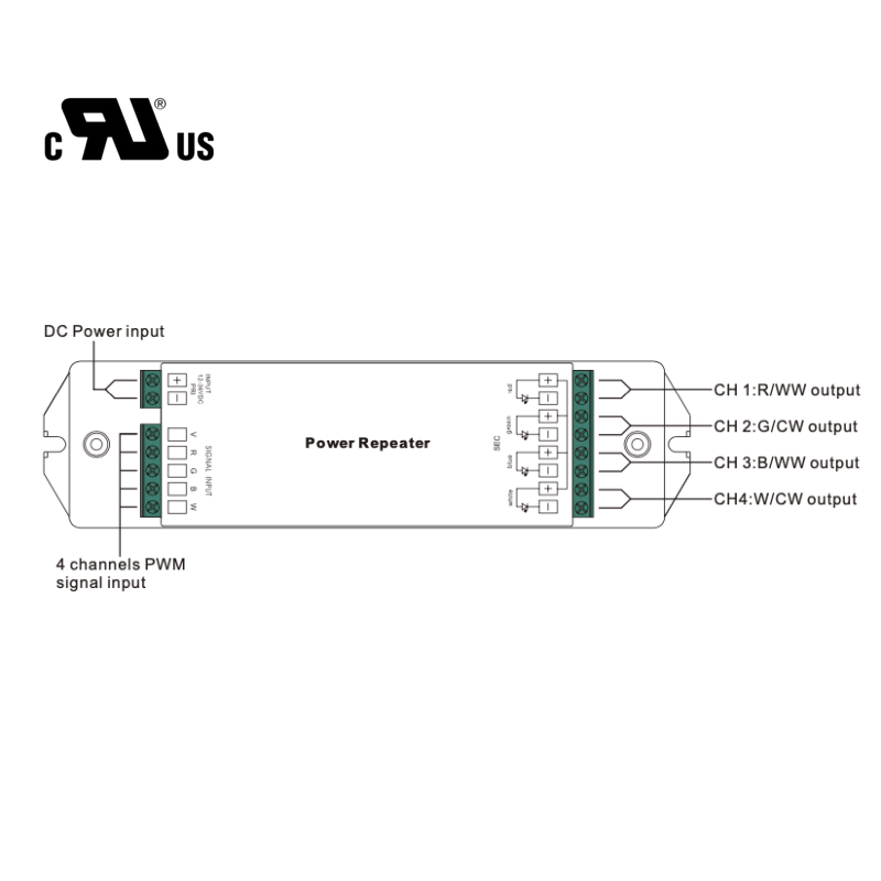Centralina repeater SR-3001