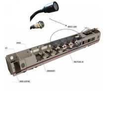 Luz led flexo 300mm para tren