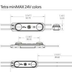 Modulo LED Tetra miniMAX RED