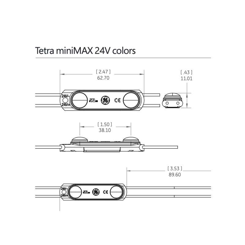 Modulo LED Tetra miniMAX RED