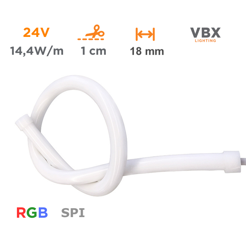 Neon LED Flex - VBX 360 - RGB SPI