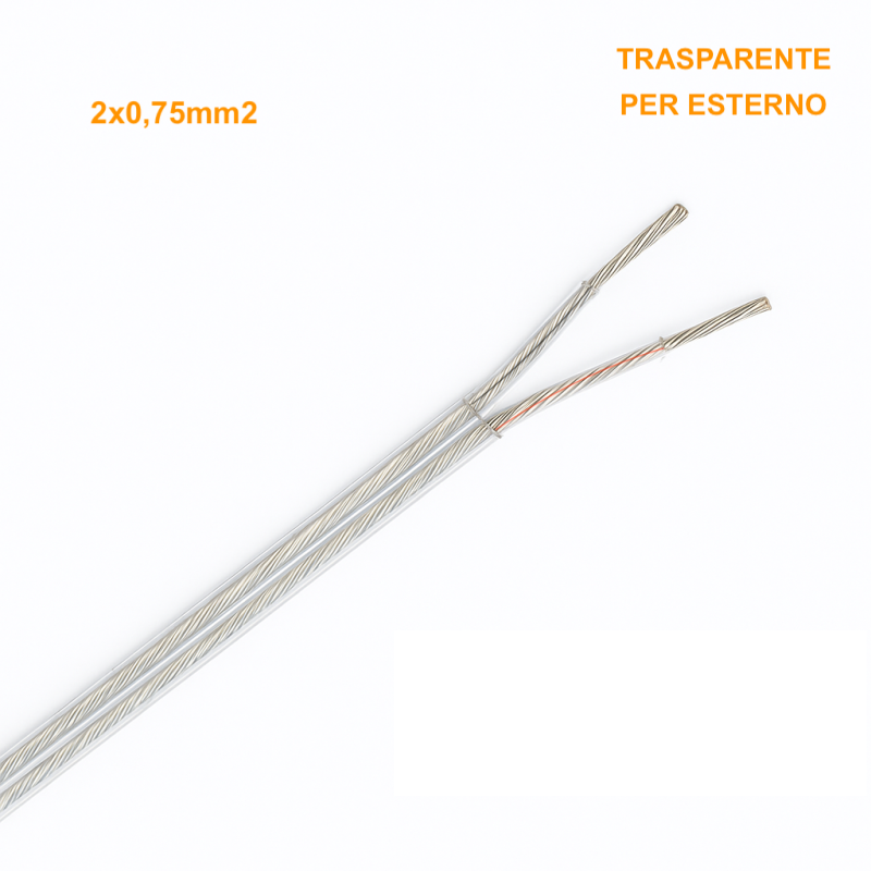 Cavo FEP FEP doppio Isolamento Trasparente