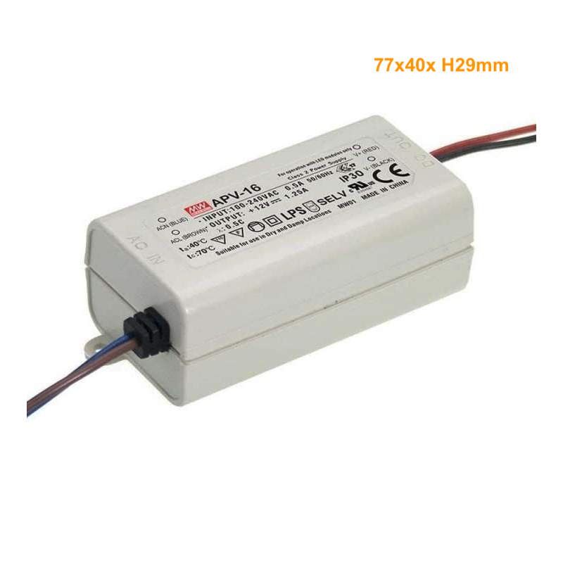 APV Alimentatori LED 12V MEAN WELL