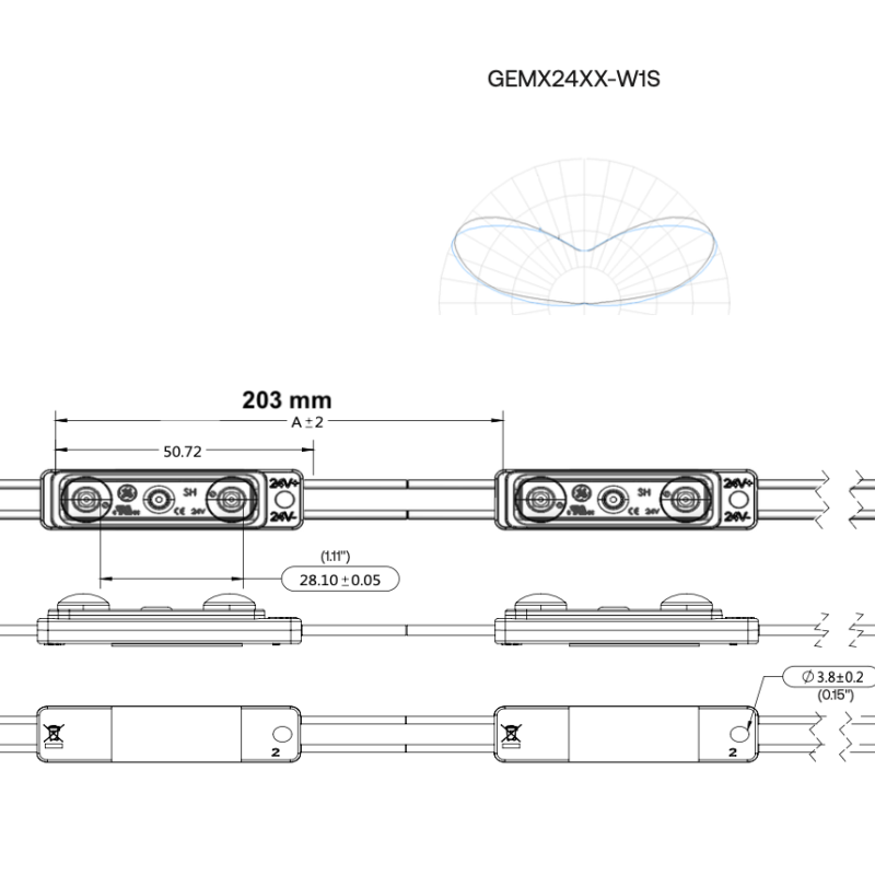 MAX W1S LED Modules