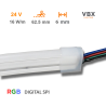 Neon LED Flex VBX COSTA RGB SPI 6mm 24V