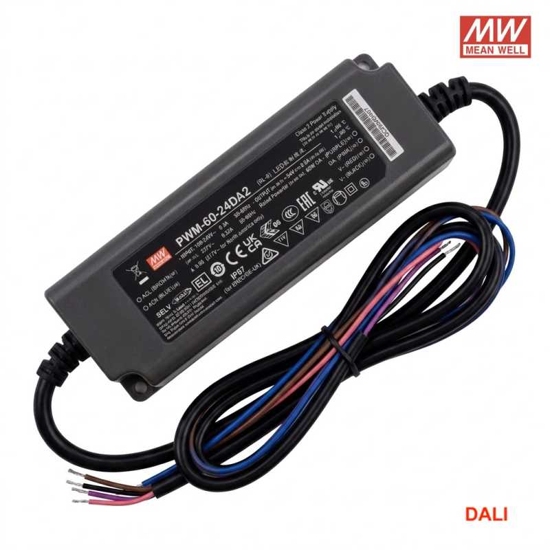PWM-DALI- Driver Mean Well 24V