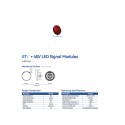 DR4-RCFB-71L 8IN 40V RED