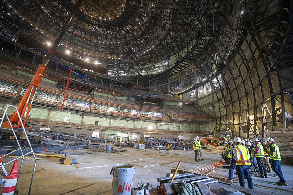 MSG Sphere interior